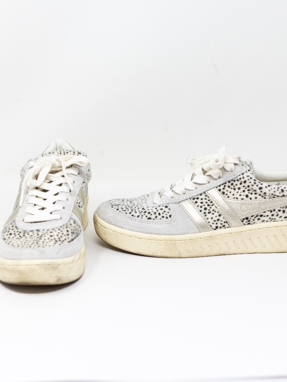 Gola Women's Grandslam Savanna Low Top Animal Print Pattern Lace Up Sneakers 9